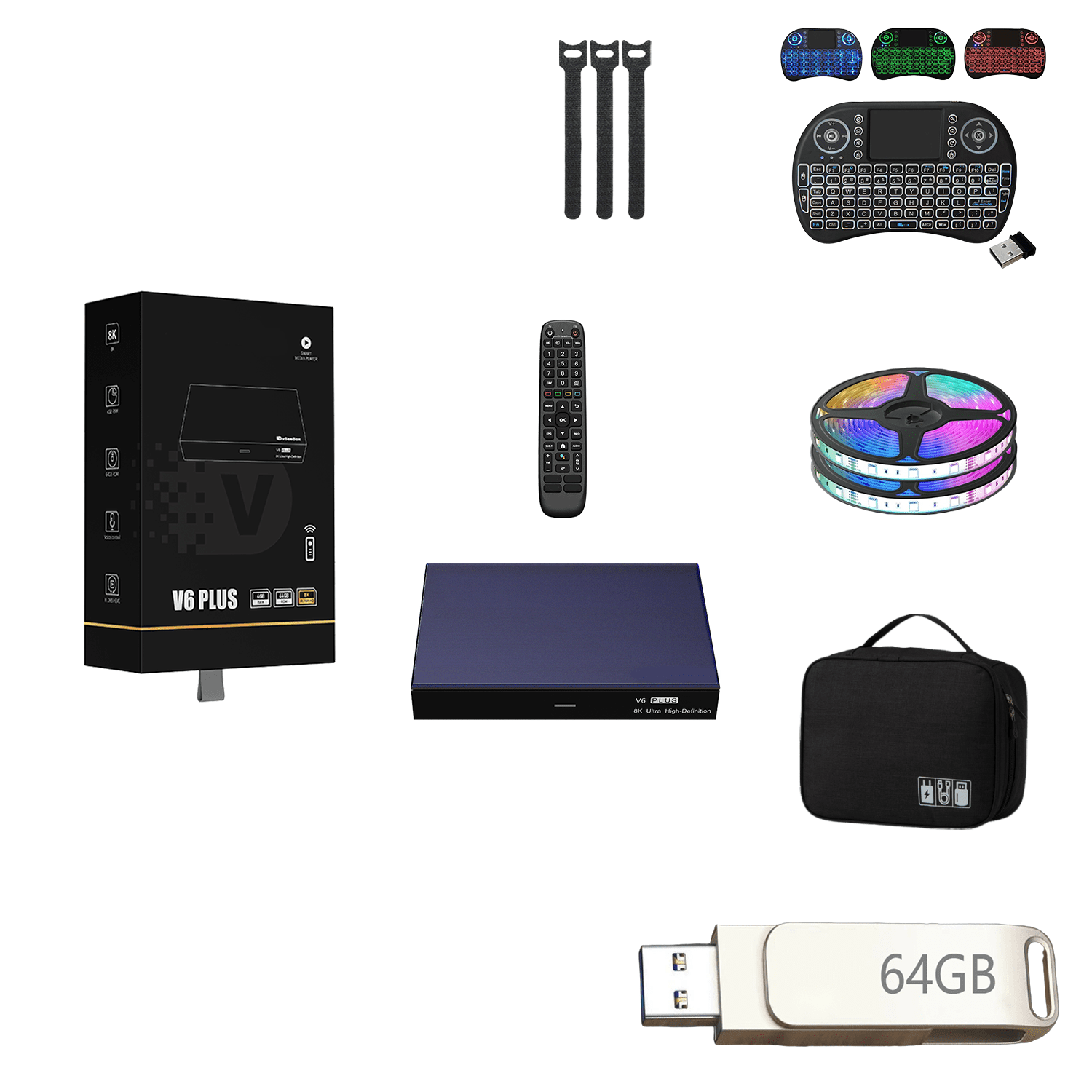 2026 V 6 Plus 64GB 8K HD Voice Control