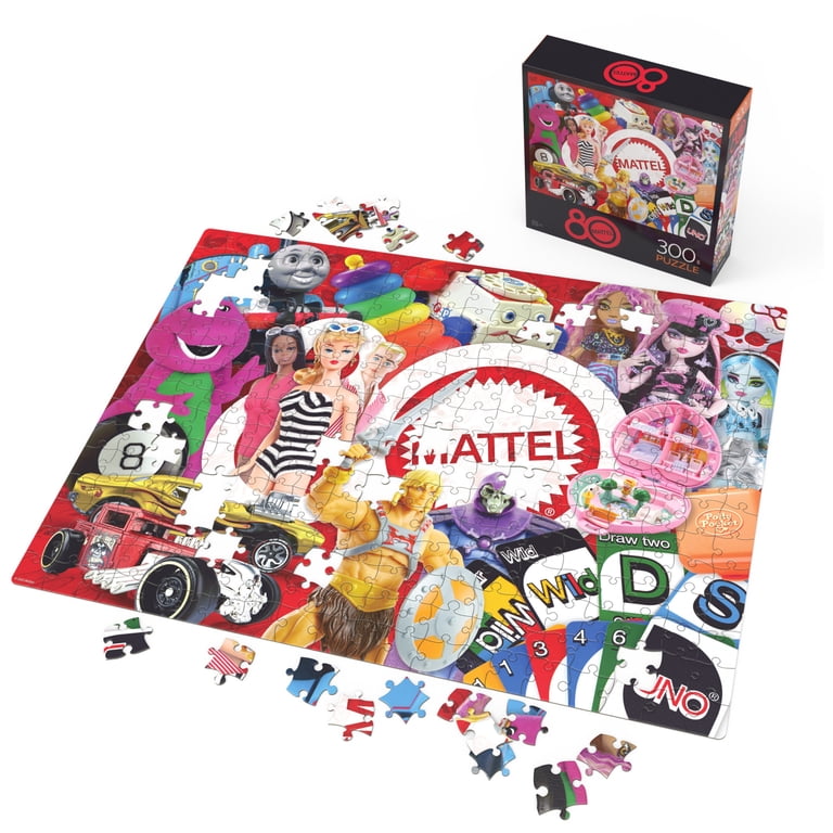Masters‘ Peace 80th ANNIVERSARY Spin Master Games, Mattel 80th Anniversary Puzzle, 300 Pieces, for