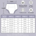 thumbnail image 3 of BIG ELEPHANT Baby Boys' 10 Pack Toddler Potty Training Pants 100% Cotton Underpants, 3T, 3 of 14