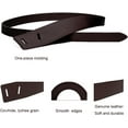 thumbnail image 3 of Women's Leather Belt Dress Belt for Jeans Jumpsuit Coat Fashion Tie a Knot Genuine Leather Waist Belt, 3 of 7