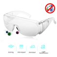 thumbnail image 3 of 2 gafas de seguridad de plástico con montura completa, gafas protectoras para los ojos, gafas de seguridad transparentes, 3 of 9