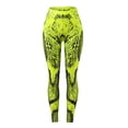 thumbnail image 4 of MKLEKYY Leggings deportivos para mujer, mallas de entrenamiento estampadas a la moda para mujer, pantalones deportivos para fitness, gimnasio, correr, yoga y atletismo. 3382, 4 of 4