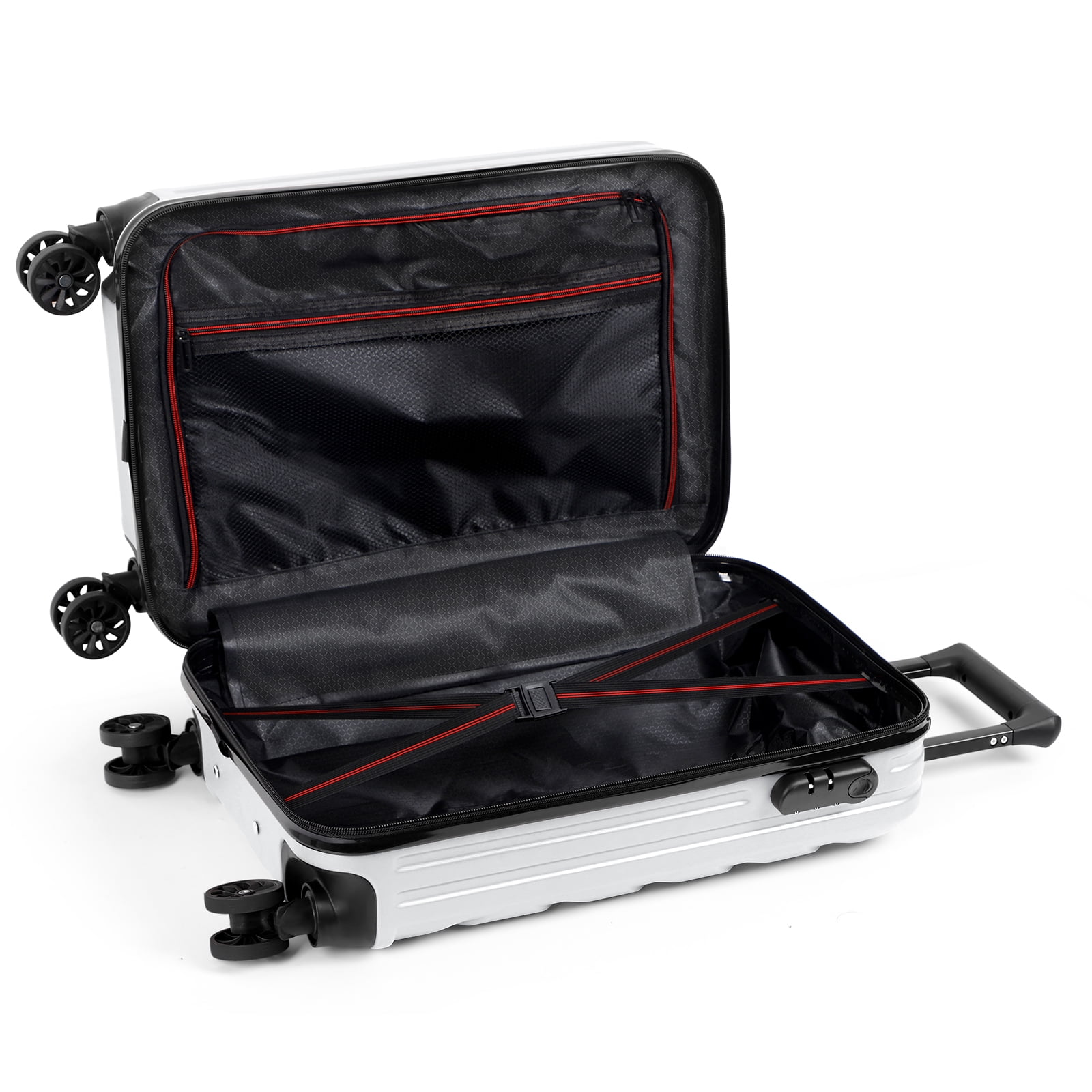 20 Inch Travel Suitcase Hardside Lightweight Luggage Bag Spinner Wheels Trolley Suitcases Suit Case