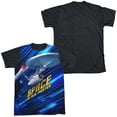 thumbnail image 2 of Star Trek Men's Space Frontier Sublimation T-shirt X-Large White, 2 of 4