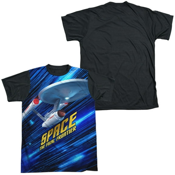 Star Trek Space Frontier Unisex Adult Halloween Costume Sublimated T Shirt