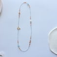 thumbnail image 2 of JEKIRA Chinese Style Aquamarine Gemstone Necklace（65cm）, 2 of 4