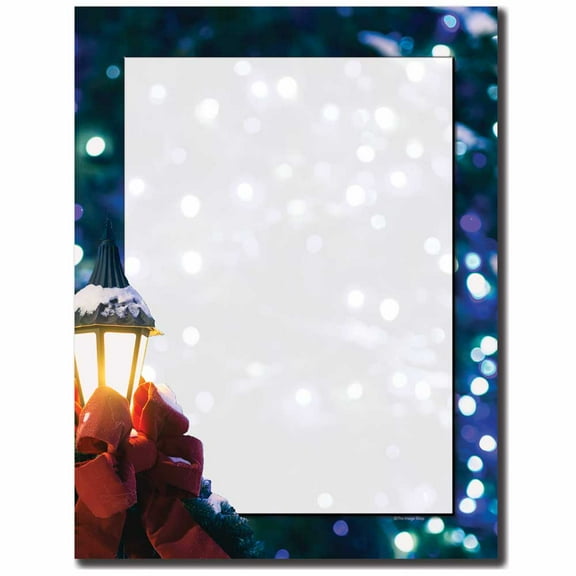 Silent Night Letterhead Laser & Inkjet Printer Paper, 80 Pack