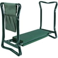 thumbnail image 1 of Folding Gardening Stool with Storage - Green, 1 of 4