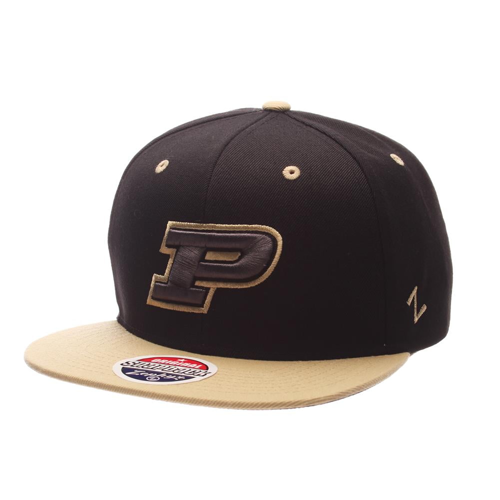 purdue university snapback hat zephyr z11 phantom black cap purdue cap