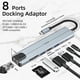 thumbnail image 3 of 8in1 USB-C Type C HD Output 4K HDMI Usb 3.0 HUB Adapter For MacBook iPad, 3 of 4