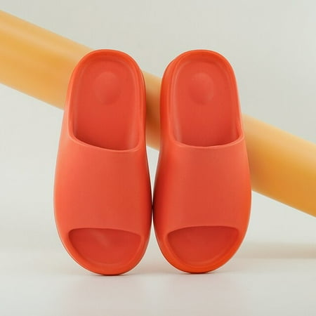 

Men s Summer YZY Slides Breathable Cool Beach Sandals Flip Flops Fish Mouth Men Slippers Lightweight Bone White Plus Size 35-46