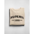 thumbnail image 3 of Florida Gothic Font Sweatshirt Men -Image by Shutterstock, Male Small, 3 of 4