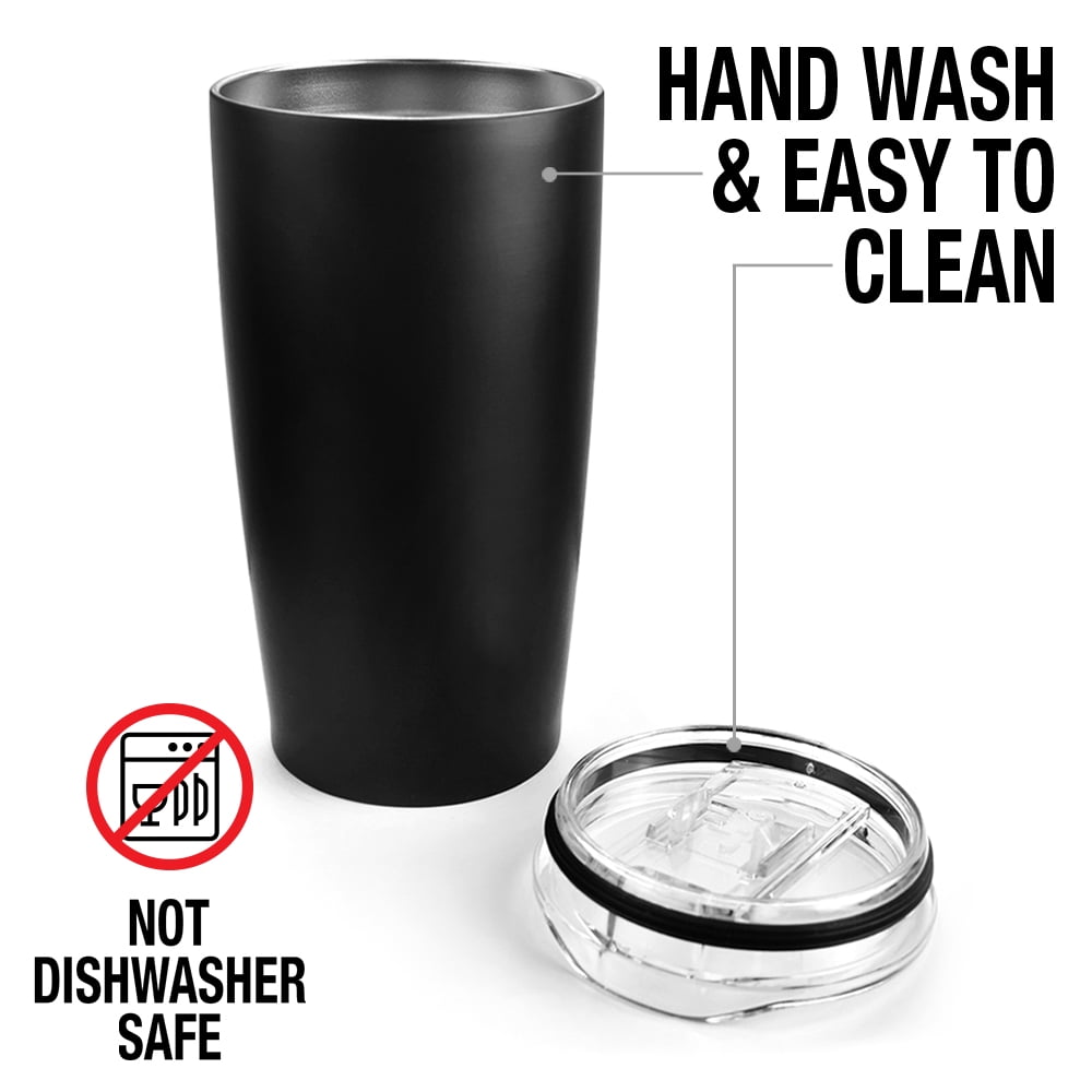 The Flash Track And Field Stainless Steel Tumbler 20 oz Coffee Travel Mug/Cup, Vacuum Insulated & Double Wall with Leakproof Sliding Lid | Great for Hot Drinks and Cold Beverages