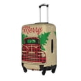 thumbnail image 2 of Kll Christmas Vintage Red Truck Luggage Cover Suitcase Cover Suitcase Protector-X-Large, 2 of 8