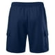 thumbnail image 5 of Pantalones Casuales de Moda de Ocio de Color Sólido Múltiples Bolsillos Dibujan Cuerda Cinco Cuartos, Mezcla de Algodón de Poliéster, 5 of 8