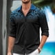 thumbnail image 1 of Camisa de botones de manga larga con estampado simple para hombre, ropa hawaiana Vaion, nueva moda de verano 2024, 1 of 6