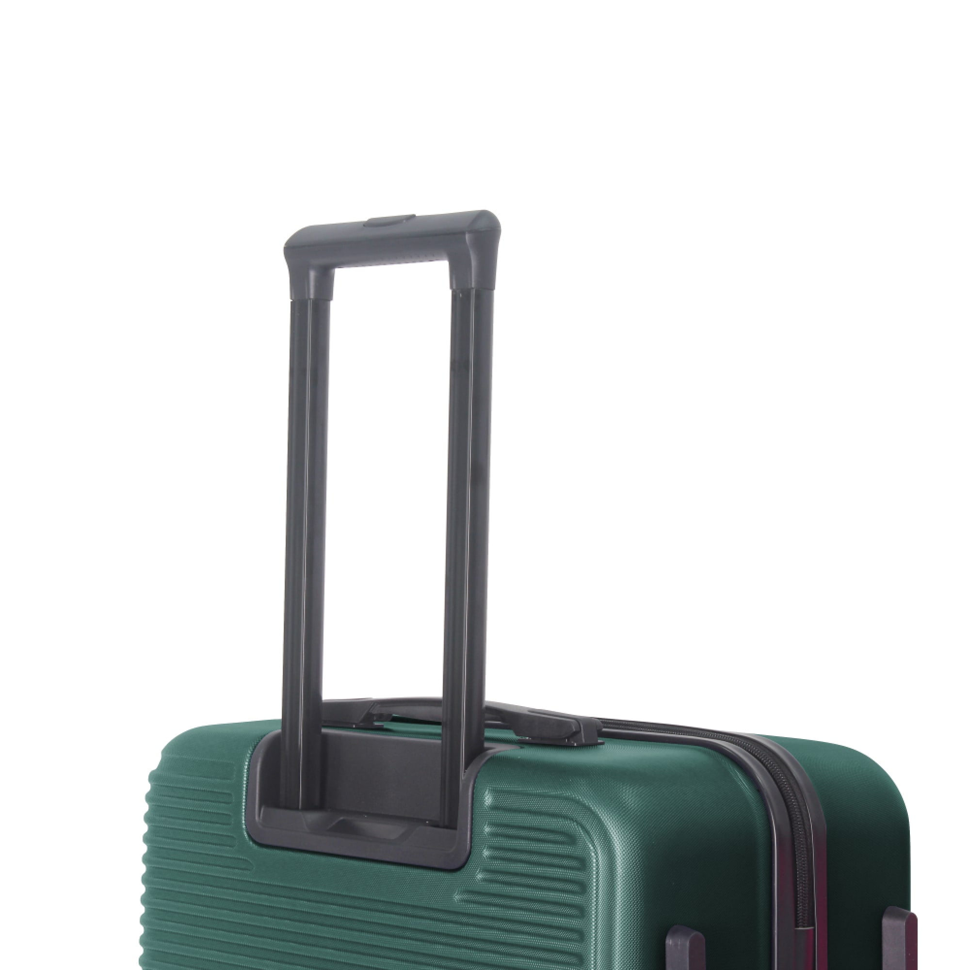 MAYEERTY 3-Piece ABS Luggage Set, Spinner Wheels, TSA Lock, Lightweight Suitcase, Dark Green
