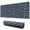 Dark Blue Christmas-1, variant on Long Mouse Pads for Desk,Dark Blue Christmas Pattern Desk Mats on Top Of Desks, Desk Mouse Pad Extra Large with 3mm Non-Slip Base and Stitched Edge for Gaming,Office,Work,Home 31.5x11.8in