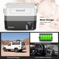 thumbnail image 4 of Costway 58 Quart Portable Electric Car Cooler Refrigerator Compressor Freezer Camping, 4 of 10