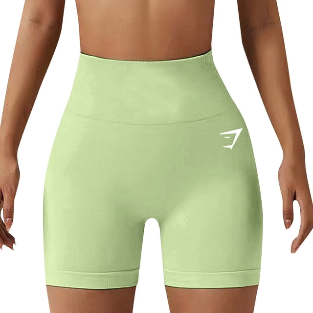 WILLBEST Pantalones Cortos de Yoga Casuales de Moda para Mujer, Cintura Alta, Moldeadores Corporales, Pantalones Deportivos Elásticos para Entrenamiento Físico Y Comodidad Activa. Chica