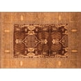 thumbnail image 1 of Ahgly Company Indoor Rectangle Oriental Orange Industrial Area Rugs, 8' x 10', 1 of 4