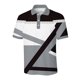 thumbnail image 4 of Camisas de Manga Larga para Hombres Impresos Girar Hacia Abajo Botones de Cuello Lateral Dividido, Casual Camiseta Blusa para Hombres, 4 of 4