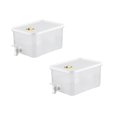 thumbnail image 1 of Produce Storage Refrigerator Ice Drink Machine Plastic Drink Machine Refrigerator Cold Water Pot Can Transparent Leak Proof Beverage Container With Faucet And Lid Beverage Bucket For Household, 1 of 9