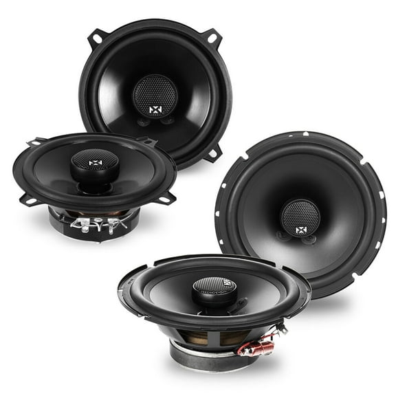 NVX Factory Speaker Replacement Package for 2007-2013 GMC Sierra 6.5" and  5.25" Coaxial Speakers