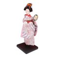 thumbnail image 4 of Muñeca geisha japonesa étnica, figura coleccionable, adorno de 23 cm, estatua artesanal de mujer, muñeca kimono para mesa, estante, regalo para niños Estilo G, 4 of 8