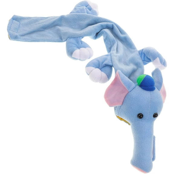 Elephant Shape Stethoscope Cover Plush Cartoon Protector for Doctors Cute Animal Stethoscope Sleeve for Men and Women for Nurses and Medical Professionals