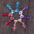 thumbnail image 2 of 4 Paires de Boucles d'Oreilles à Clip pour Filles pour Tout-Petits avec Forme de Pendentif pour s'Habiller et Faire Semblant, 2 of 8