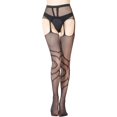 thumbnail image 4 of Intimates Women's Long Tube Suspender Socks Open File Temptation Panties Silk Stockings, 4 of 8