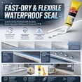 thumbnail image 4 of Plastic Steel Mud Waterproof Sealant,Multifunctional Waterproof White Caulk with Scraper (1PC), 4 of 6