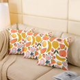 thumbnail image 4 of Erosebridal Tropical Fruits Pillow Cases, Banana Watermelon Strawberry Cushion Covers 16x16, 4 of 6