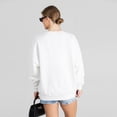 thumbnail image 2 of Women's Gameday Couture White Kansas City Chiefs Gold Standard Oversized Premium Drop Shoulder Sweatshirt, 2 of 5