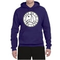 thumbnail image 2 of Wild Bobby, Take Me To The Lake, Unisex Graphic Hoodie Sweatshirt, Purple, XX-Large, 2 of 4