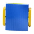 thumbnail image 1 of Soporte para caja de leche para niños, a prueba de salpicaduras, universal, con forma linda, ajustable. azul, 1 of 9