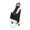 thumbnail image 2 of Carrito de Compras Plegable Zulema Portátil para Comestibles Negro, 2 of 8