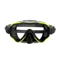 thumbnail image 2 of Gafas de buceo anti antiniebla equipo ancho de visión antifugio máscara de buceo máscara de buceo para niñas para niñas buceo Negro amarillo, 2 of 8