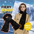 thumbnail image 1 of Fiudx Bufanda Térmica Fiery, Canales de Fibra de Carbono, Forro Polar Supersuave, Batería Recargable, Bolsillos Calefactables, Diseño Unisex, para Uso En Interiores y Exteriores, Lavable a Máquina, T, 1 of 2