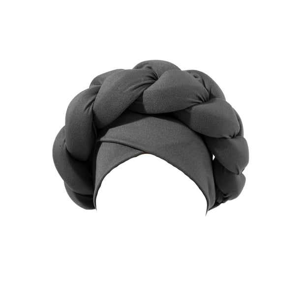Sombrero de Turbán de Boho,Sombrero Grande de Tira de Cabeza de Estilo Indio,Pañuelo de Poliéster de un Solo Tamaño para Días Y Estilo de Pelo Malo