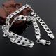 thumbnail image 3 of Collar de plata de ley 925 para hombre de 20 pulgadas/8 mm., 3 of 5