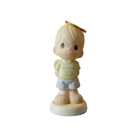 2001 Grandma’s Little Angel Angel Boy Figurine Precious Moments 887978