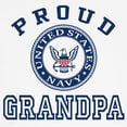 thumbnail image 3 of CafePress - Proud US Navy Grandpa Sweatshirt - Crew Neck Sweatshirt, 3 of 4