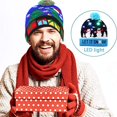 thumbnail image 4 of Gorro navideño iluminado, gorro navideño con luces Led para adultos, suministros para fiestas de Año Nuevo y Navidad, 4 of 5