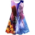 thumbnail image 1 of Frozen 2 disfraz para niñas vestido de princesa niños Snow Queen Cosplay Madrigal ropa Anna Elsa vestir ropa elegante 2-10Yrs6T Gao Jinjia LED, 1 of 2