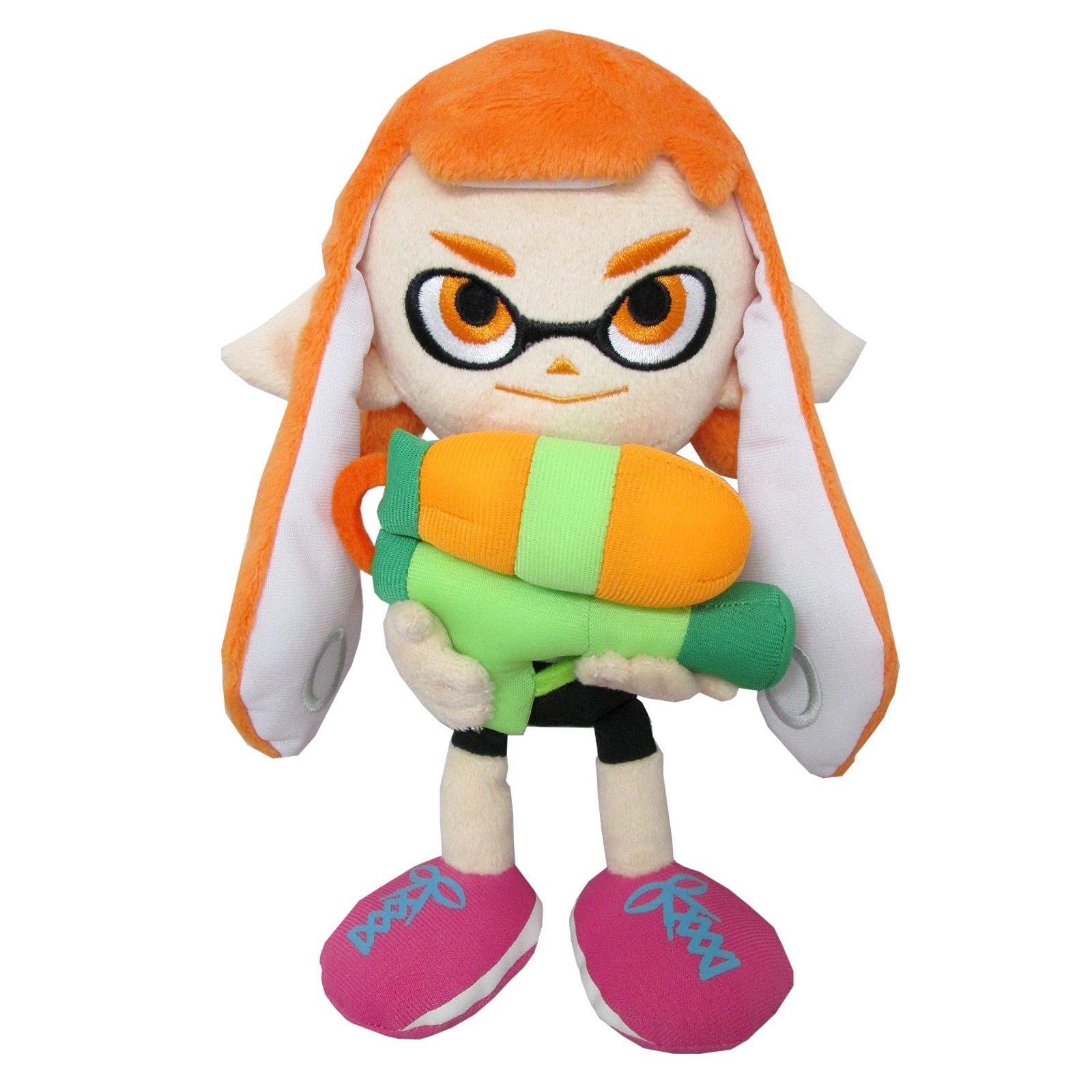 Splatoon: 9" Female Inkling Girl Orange Plush - Walmart.com