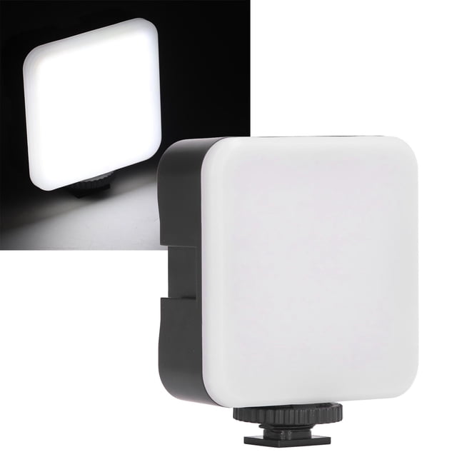 LED Fill Light, Battery Powered High Brightness Video Fill Light For Camcorder