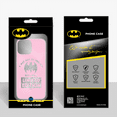 thumbnail image 2 of Mobile phone case with glitter overflow effect for Apple IPHONE 14 original and officially Licensed DC pattern Bat Girl 008 optimally adapted to the shape of the mobile phone, 2 of 5