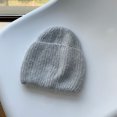 thumbnail image 1 of LinYooLi Candy Color Rabbit Hair Knitting Wool Hat, Autumn And Winter Shining Sequins Fashion Matching Caps Melon Skin Hat Fashion, 1 of 6